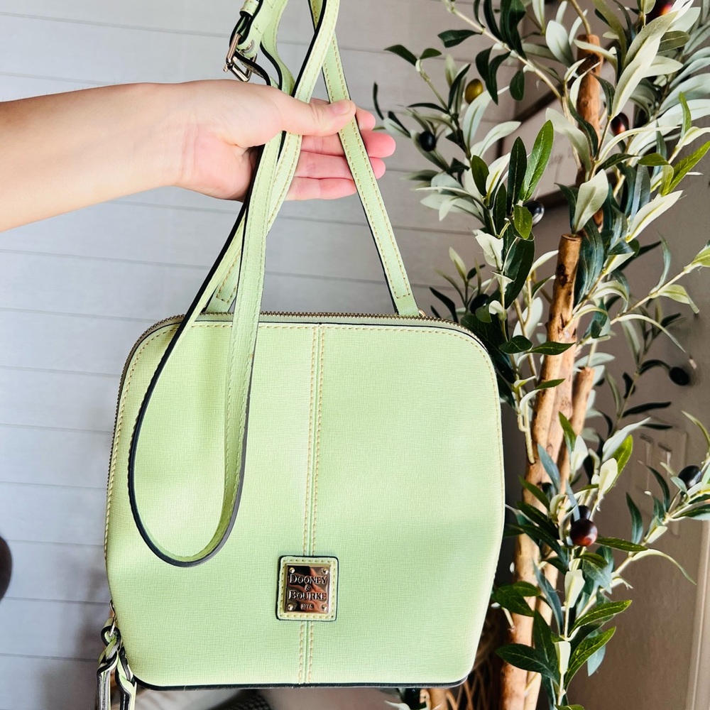 Dooney & Bourke Light Green Crossbody Bag